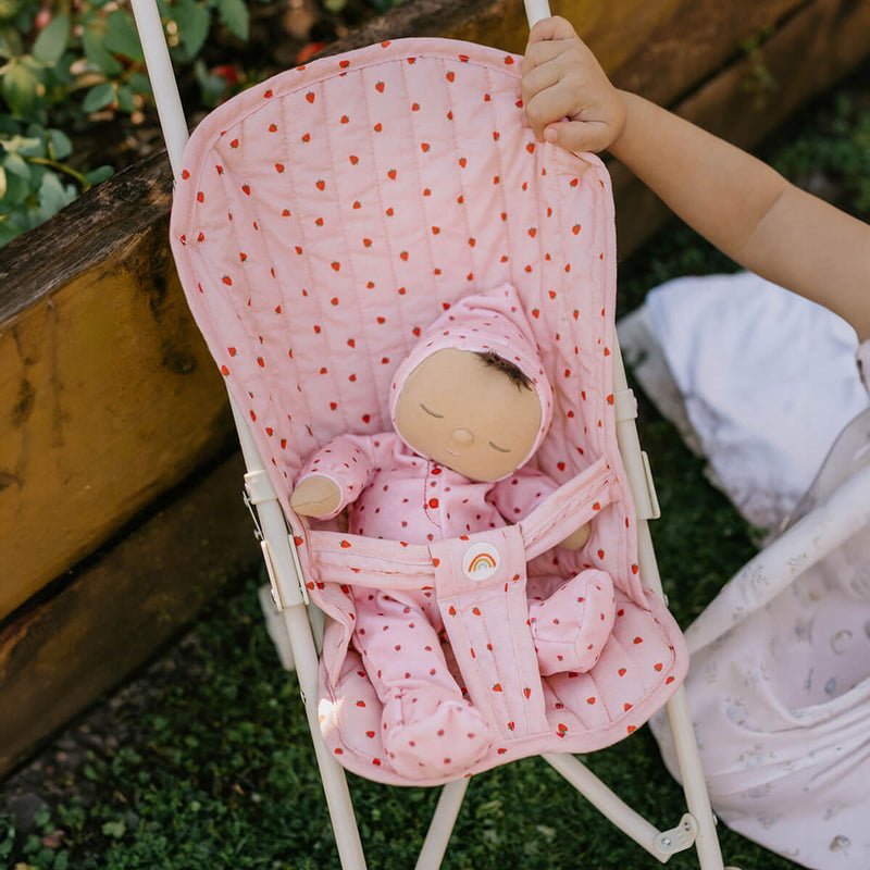 Olli Ella Sollie Stroller - Strawberry