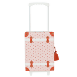 Olli Ella See-Ya Suitcase - Strawberry