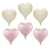 Heart Balloons - Six Pack