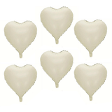 Heart Balloons - Six Pack