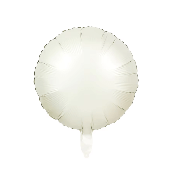 Round Balloon - Cream