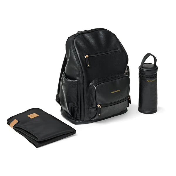 Pretty Brave Chloe Backpack - Black Pebble