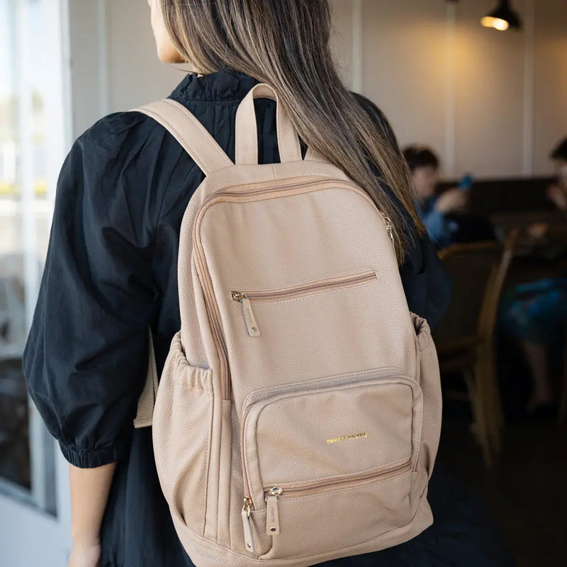 Pretty Brave Chloe Backpack - Tan