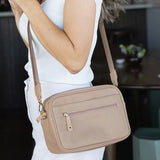 Pretty Brave Harper Cross Body Bag - Natural Pebble