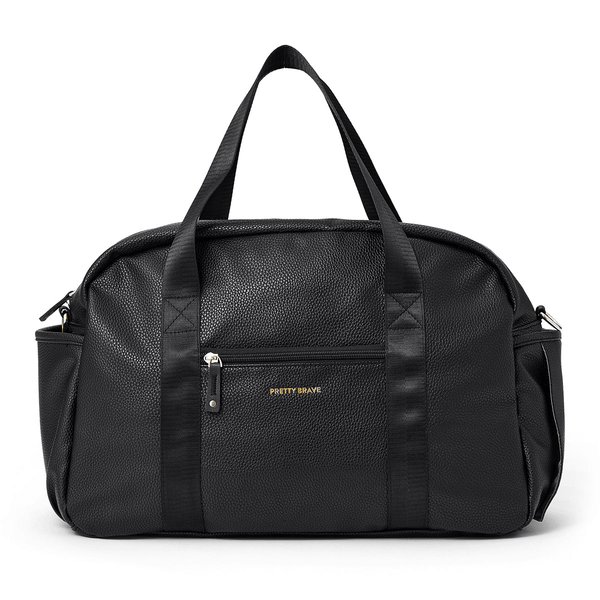 Pretty Brave Stella Baby Bag - Black Pebble