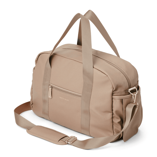 Pretty Brave Stella Baby Bag - Natural Pebble