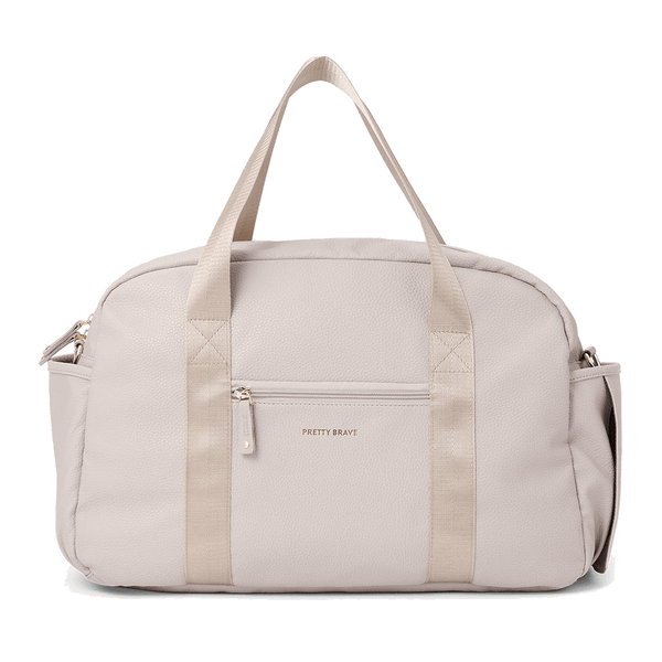 Pretty Brave Stella Baby Bag - Stone Pebble