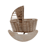 Q Toys Jute Doll Cradle