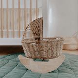 Q Toys Jute Doll Cradle