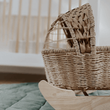 Q Toys Jute Doll Cradle