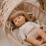 Q Toys Jute Doll Cradle