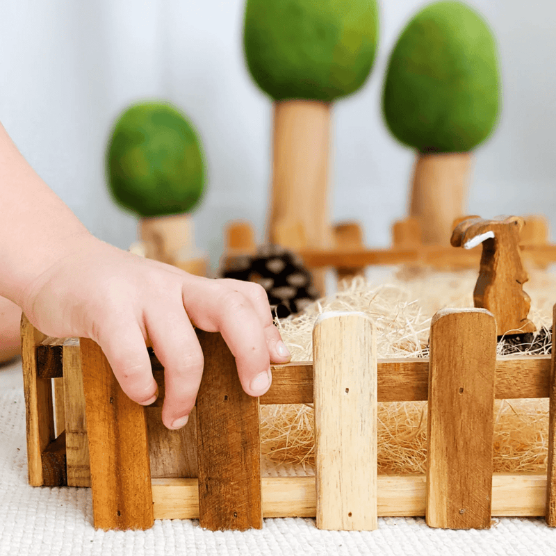 Q Toys Wooden Fences - Set of 4