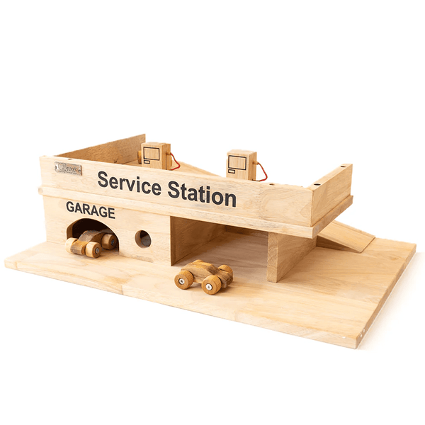 Q Toys Wooden Service Station