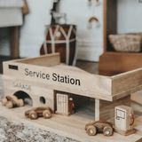 Q Toys Wooden Service Station