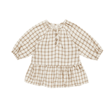 Quincy Mae Lany Dress - Cinnamon Plaid