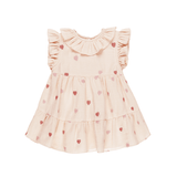 Quincy Mae Charlotte Dress - Heart Embroidery