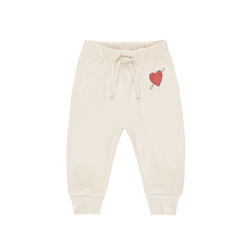 Quincy Mae Relaxed Fleece Sweatpant - Cupid