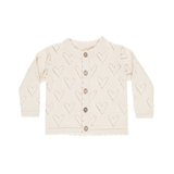 Quincy Mae Knit Cardigan - Ivory