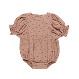 Quincy Mae Cosette Romper - Hearts