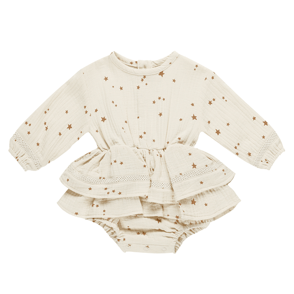 Quincy Mae Rosie Romper - Stars