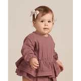 Quincy Mae Rosie Romper - Plum