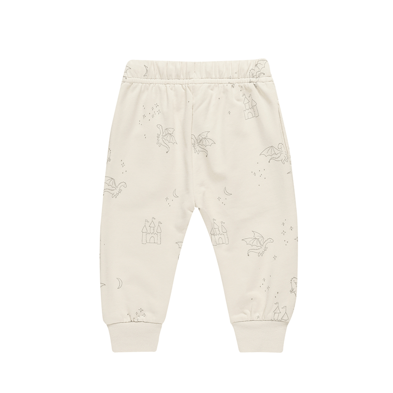 Quincy Mae Relaxed Sweatpant - Dragons