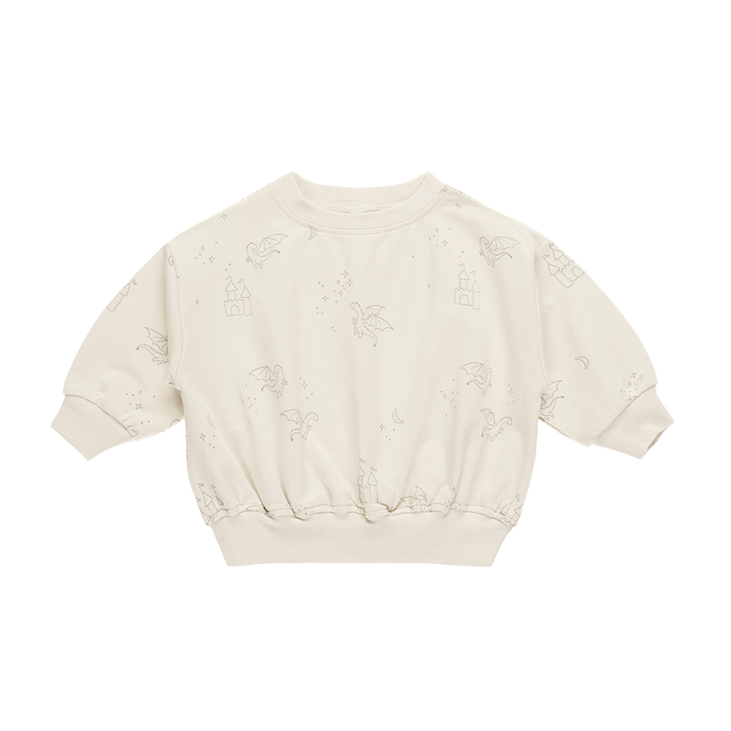 Quincy Mae Relaxed Sweatshirt - Dragons