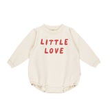 Quincy Mae Crew Neck Bubble Romper - Little Love