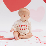 Quincy Mae Crew Neck Bubble Romper - Little Love