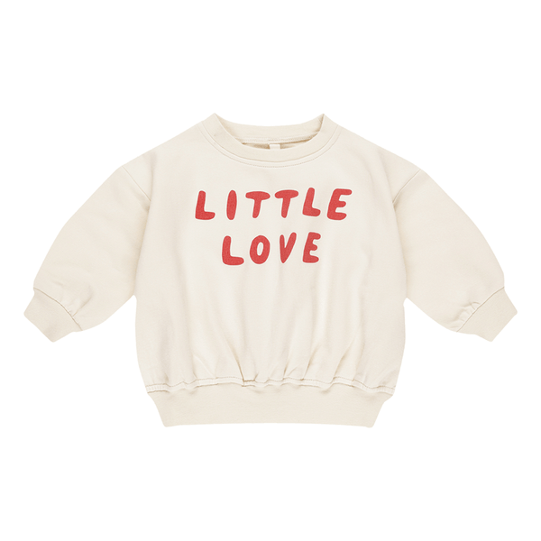 Quincy Mae Relaxed Fleece Sweatshirt - Little Love