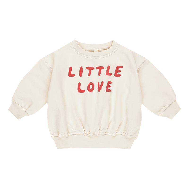 Quincy Mae Relaxed Fleece Sweatshirt - Little Love