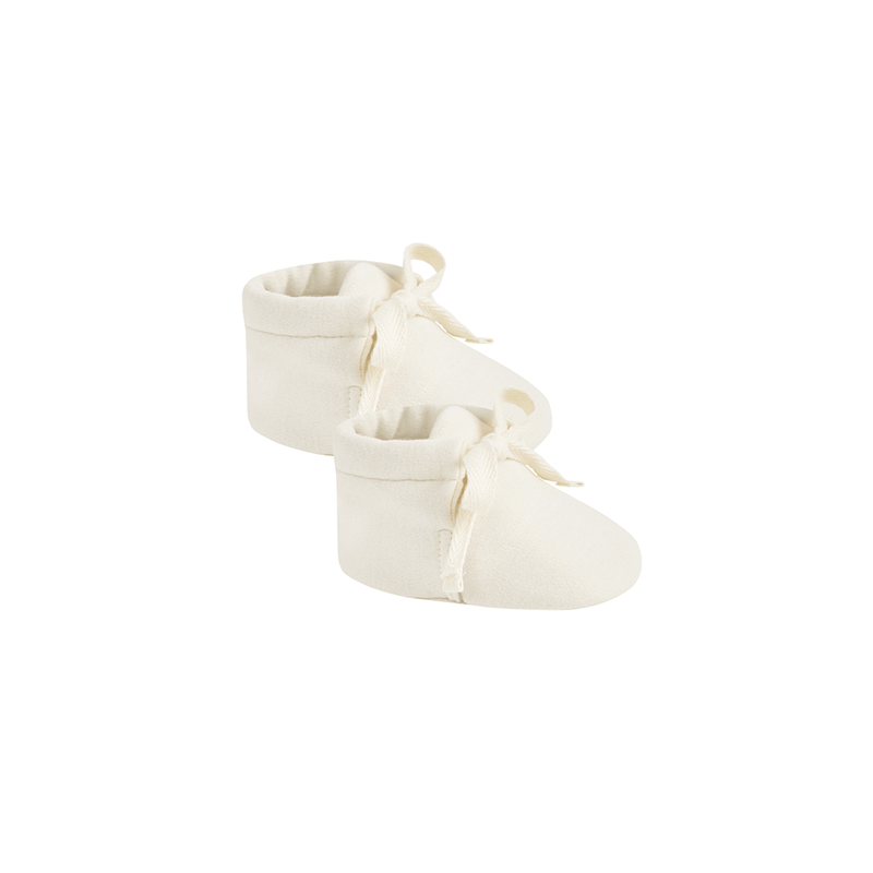 Quincy Mae Baby Booties - Ivory