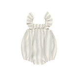 Quincy Mae Bonnie Romper - Sky Stripe