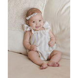 Quincy Mae Bonnie Romper - Sky Stripe