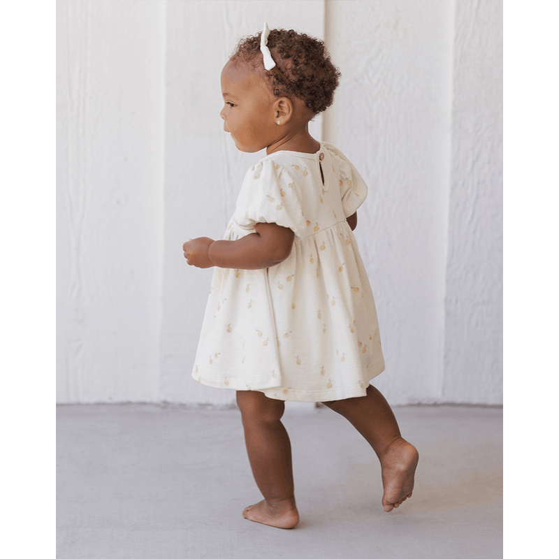 Quincy Mae Darla Dress - Lemons