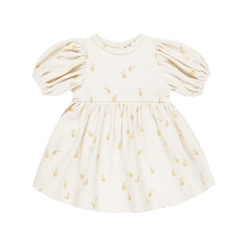 Quincy Mae Darla Dress - Lemons