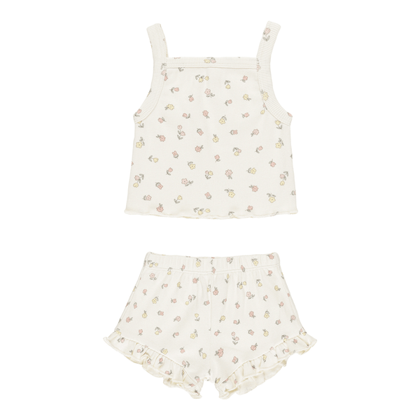 Quincy Mae Evie Tank + Shortie Set - Fleur