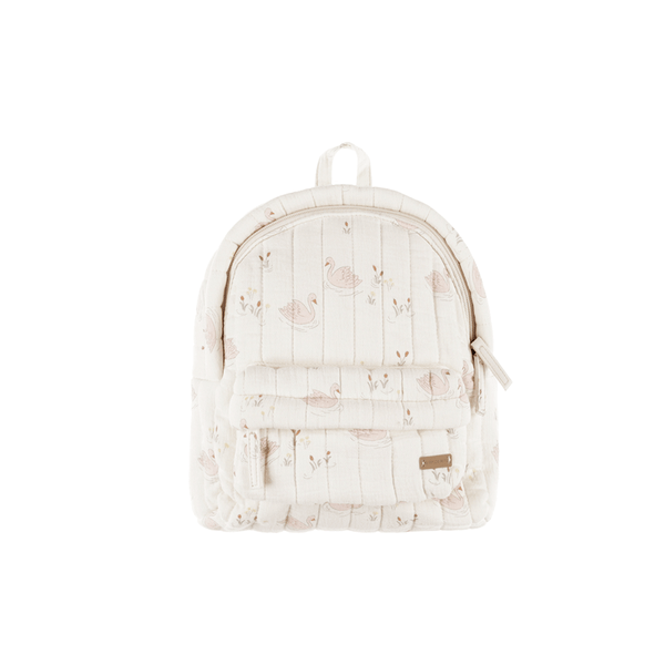 Quincy Mae Mini Backpack - Swans