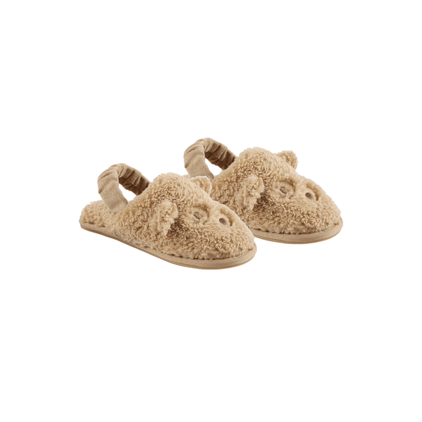 Rylee + Cru Bear Slippers - Gold