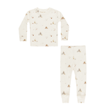 Rylee + Cru Organic Long Sleeve Pajama Set - Presents