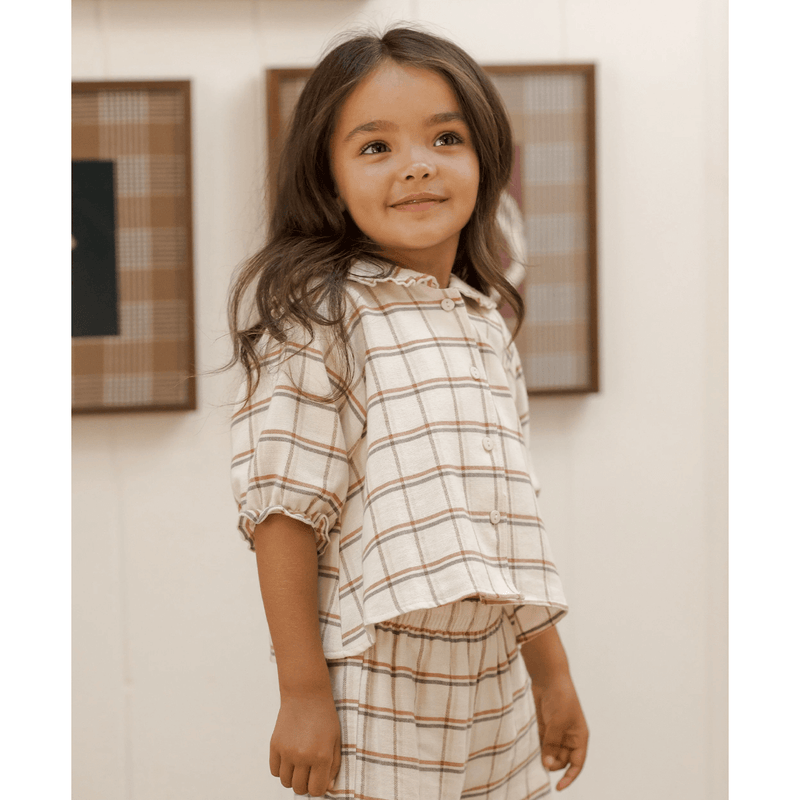 Rylee + Cru Ruffle Pajamas - Holiday Plaid