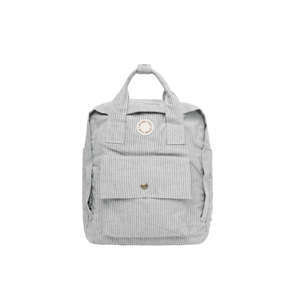 Rylee + Cru Mini Backpack - Blue Micro Stripe