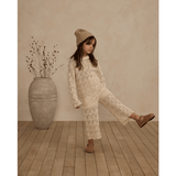 Rylee + Cru Crochet Knit Pullover - Natural