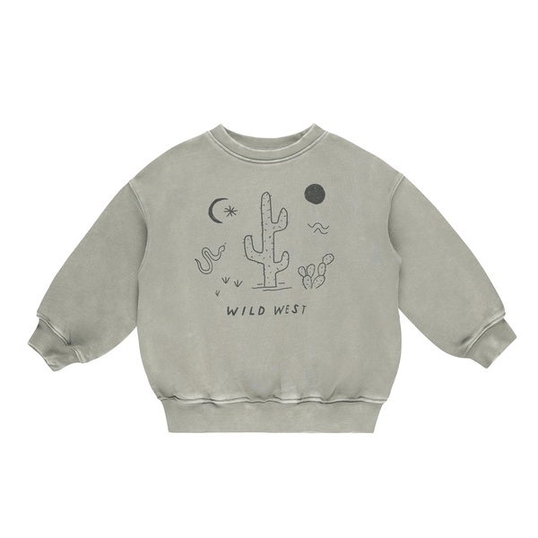 Rylee + Cru Relaxed Sweatshirt - Wild West