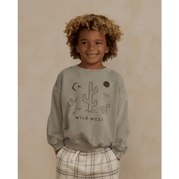 Rylee + Cru Relaxed Sweatshirt - Wild West