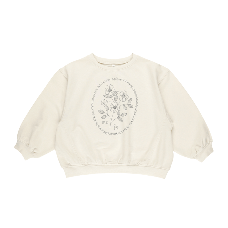 Rylee + Cru Oversized Sweatshirt - Wildflower