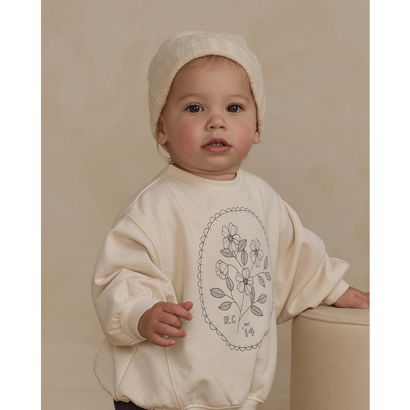 Rylee + Cru Oversized Sweatshirt - Wildflower