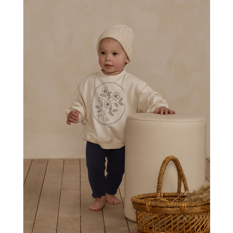 Rylee + Cru Oversized Sweatshirt - Wildflower