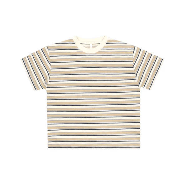 Rylee + Cru Relaxed Tee - Blue Vintage Stripe