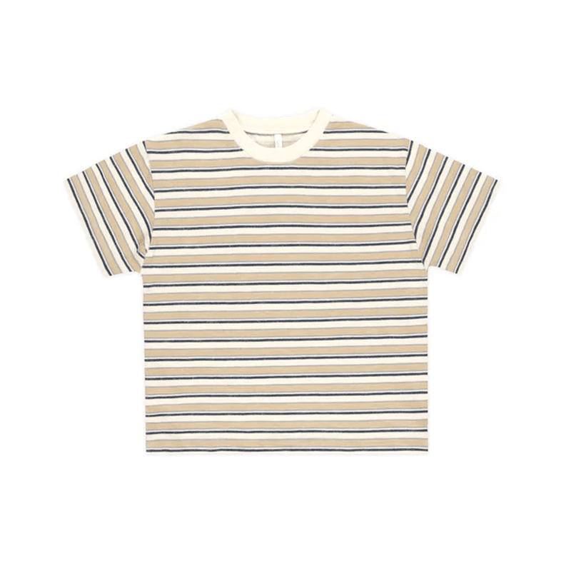 Rylee + Cru Relaxed Tee - Blue Vintage Stripe